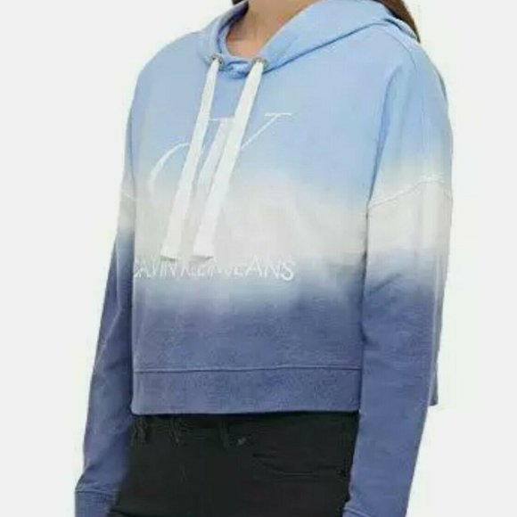 Calvin Klein TIE-DYE MONOGRAM LOGO PULLOVER - Picture 4 of 6